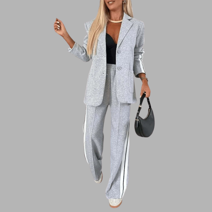 Annika | Striped Comfort Set with Feel-Good Factor