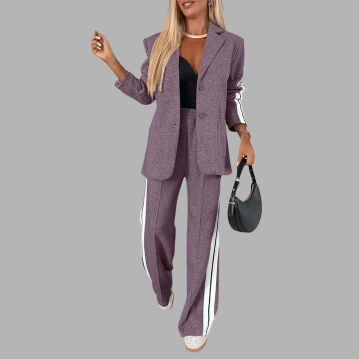 Annika | Striped Comfort Set with Feel-Good Factor