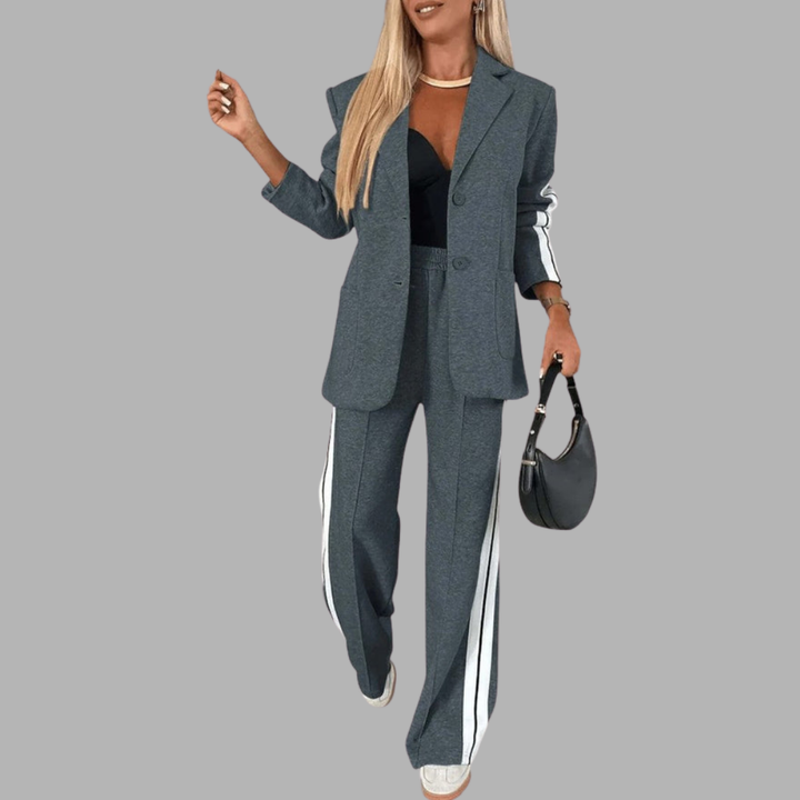 Annika | Striped Comfort Set with Feel-Good Factor