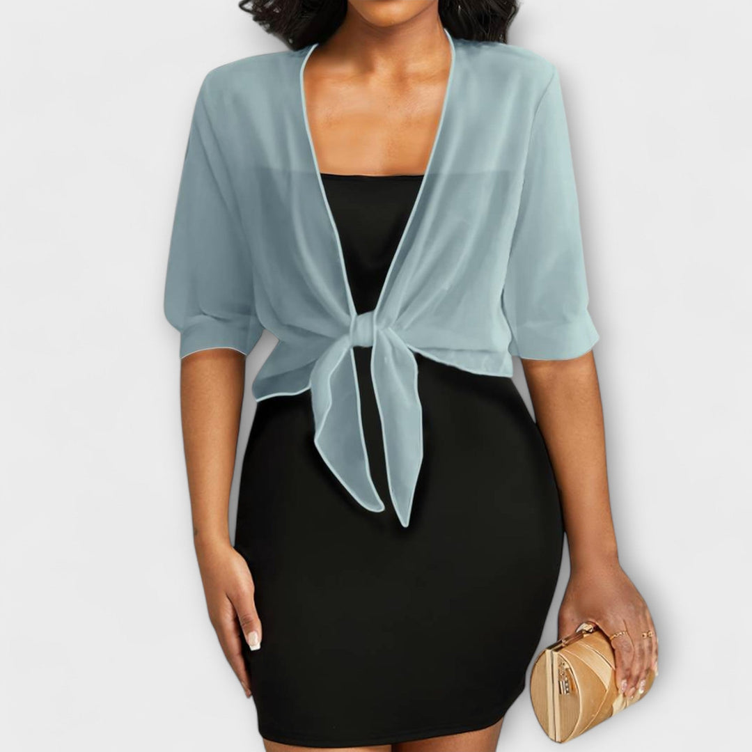 Olivia - Blouse with Open Front