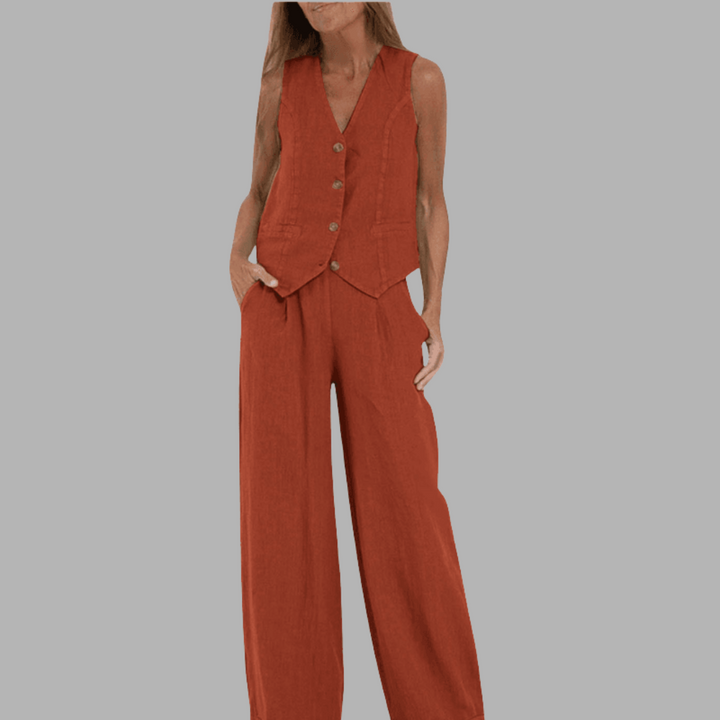 Grete | Handcrafted Cotton Summer Set