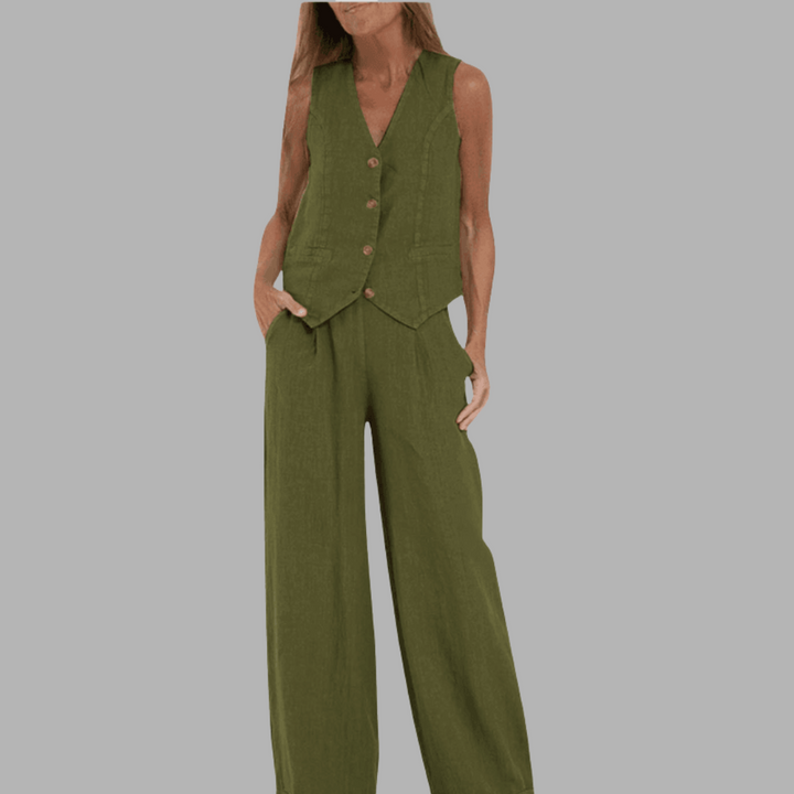 Grete | Handcrafted Cotton Summer Set
